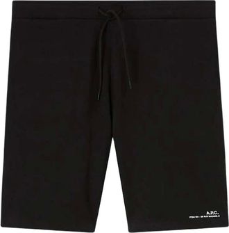 A.P.C. A.p.c., Heren, Korte broeken, Zwart, Maat: XL