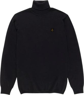 RefrigiWear Barron Pullover - Knitwear - Hombre - Negro - 2XL