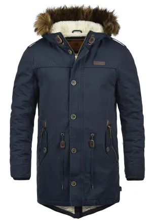 Indicode Polar Mens Parka, Size:XL, Colour:Navy (400)