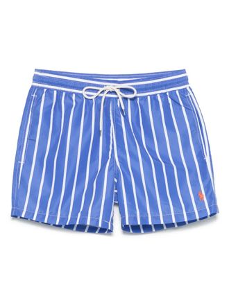 Polo Ralph Lauren 11.5 Traveler swim shorts - men - Recycled Polyester/Recycled Polyester - S - Blue