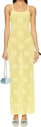 Beach Riot Conrad Maxi Dress In Butter Blossom