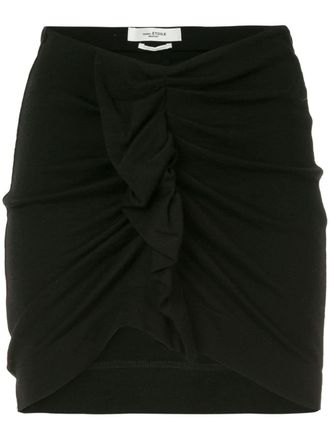 Isabel Marant Minigonna con ruche - Nero