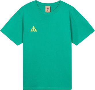 Nike x ACG Small Logo Casual Short Sleeve Green BQ7343-370