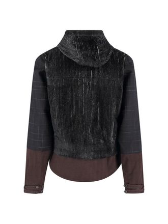 Kiko Kostadinov Mens Jackets Black Material 1: Silk. Viscose
