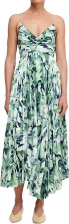 Acler Northgate Dress In Fresco Garden