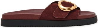 Steve Madden Mistify Sandal ESPRESSO SUEDE