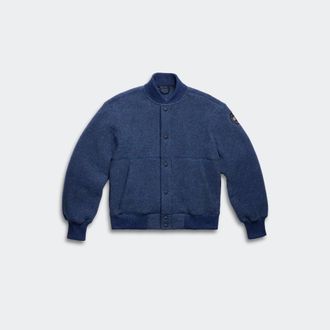 Canada Goose Blouson aviateur Hudson en molleton Black Label (Hommes, Oxford Navy, TTG)