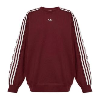adidas Dames, Sweatshirts & Hoodies, Rood, Maat: M Katoen