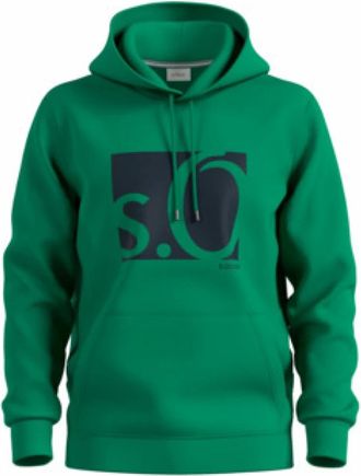 s.Oliver Heren, Sweatshirts & Hoodies, Groen, Maat: 3XL