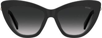Moschino Dark Grey Shaded Cat Eye Ladies Sunglasses MOS122/S 0807/9O 53