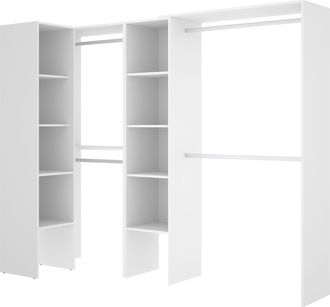 Mirakemueble Vestidor Rinc&oacute;n Suit 2 Blanco