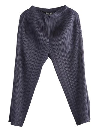 Pleats Please Issey Miyake Monthy colors:July pleated trousers - Grijs