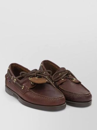 Sebago portland artisan momoth leather boat shoes