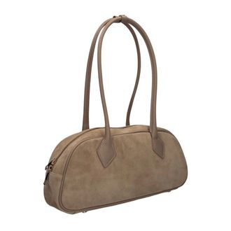 Notre-V Minae Suede - Dames - Tassen - Bruin - Maat: ONE Size Su&egrave;de