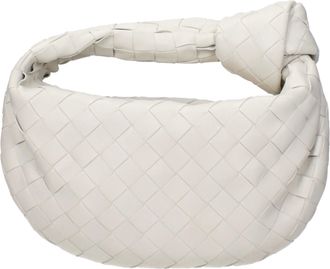 Bottega Veneta Jodie Borsetta Donna Pelle Bianco/Gesso