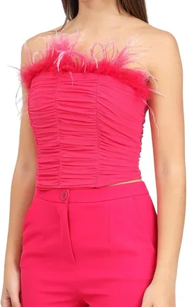 Patrizia Pepe Stretch Top - Fuchsia