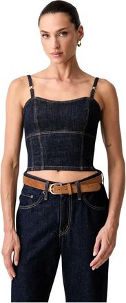 Guess Zelda Top - - Tops - Donna - Nero - XS