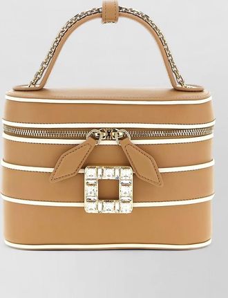 Roger Vivier mini vanity tres vivier chain top handle