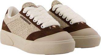 Casablanca Womens Del Mar Sneaker Brown Calfskin