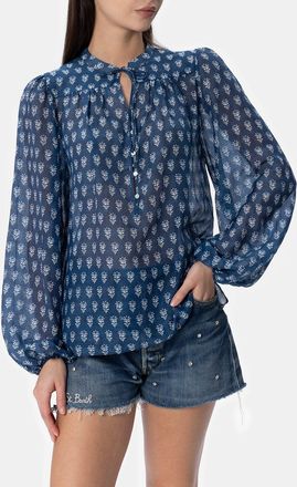 MC2 Saint Barth Woman Silk Voile Blouse Harper