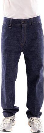 Paolo Pecora Klassieke 5-pocket straight jeans - Heren - Regular Fit Jeans - Blauw - W38 - Katoen - Jeans