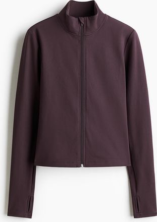 H&M Sportshirt mit SoftMove - Brown