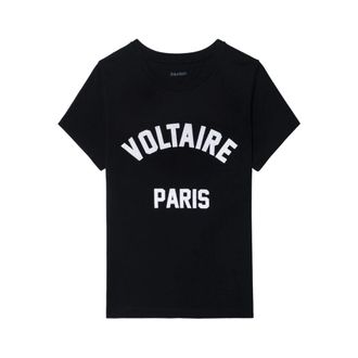 Zadig&Voltaire T Shirt Nero-Donna