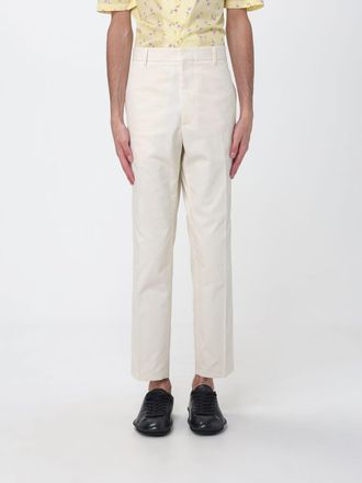 Jil Sander Pantaloni chino in cotone