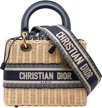Dior Pre-owned Dior Medium Wicker Oblique Lady Ladies YRDF5SQXUC02XMZ7