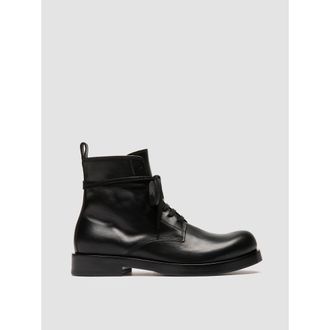 Officine Creative Bulla 002 Leather Lace-Up Boots in Black at Nordstrom, Size 42