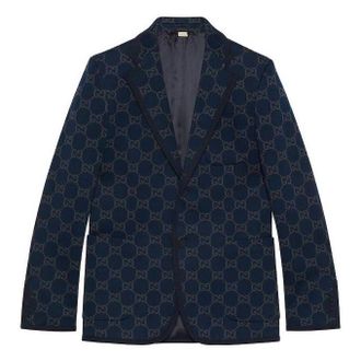 Gucci GG Cotton Jacket Blue 770398-ZAO35-4544