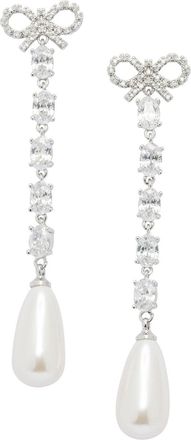 Self Portrait Zelfportret boog en parel oorbellen