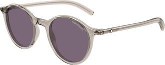 Montblanc MB0324S 007 Mens Sunglasses Size 50
