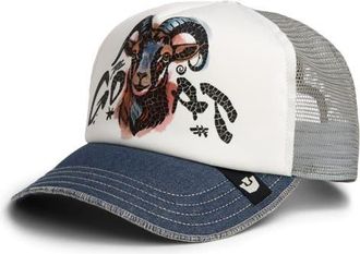 Goorin Brothers Goat Disruption Patch Snapback Trucker Hat in Digital at Nordstrom