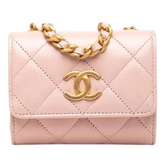Chanel Pre-owned Mini Bags, female, Pink, Size: ONE SIZE Pre-owned Mini Shoulder Bag