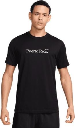 Nike Mens PR Short Sleeve Crew T-Shirt - Black/White Size 3XL