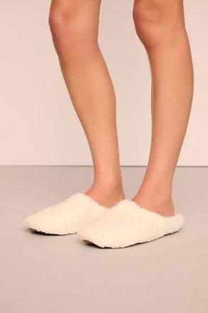 Eberjey Sherpa Fleece Slide Slippers