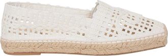 Max Mara Schoenen, Dames, Wit, 36 EU, Leer, Espadrilles