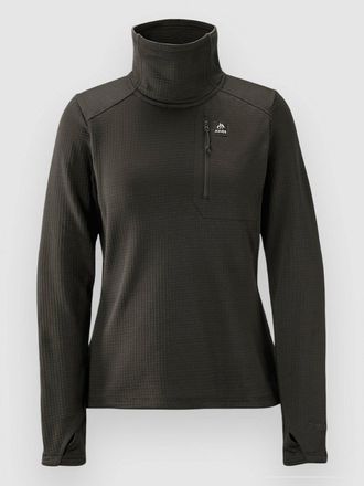 Jones Snowboards Flagship Rec Grid Fleece Pullover stealth black