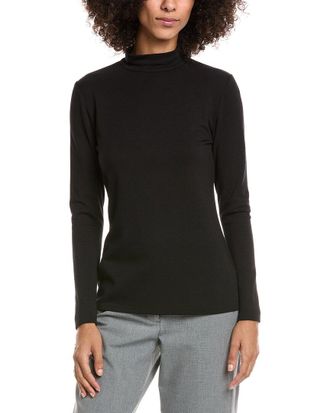 Lafayette 148 New York Mock Neck Top
