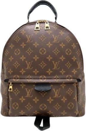 Louis Vuitton Pre-owned Backpacks, female, Brown, Size: ONE SIZE Pre-owned Vintage Monogram Backpack