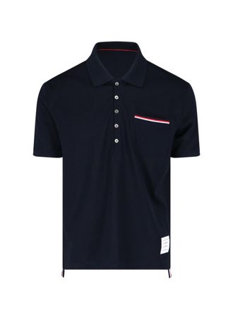 Thom Browne Logo Polo Shirt