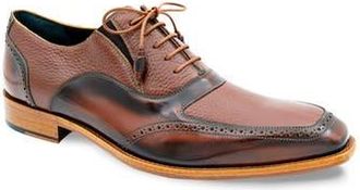 Mezlan Brogue Apron Toe Oxford in Camel at Nordstrom Rack, Size 10.5