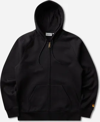 Carhartt Work in Progress Men s Hooded Chase Jacket Black / Gold