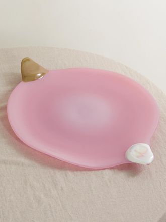 Helle Mardahl Giant Candy Glass Tray - Rosa