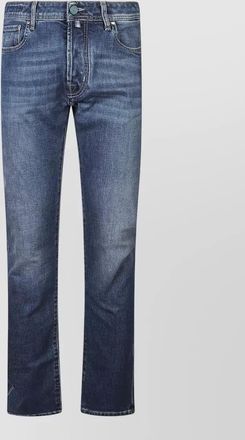 Jacob Cohen straight leg denim jeans five pocket design