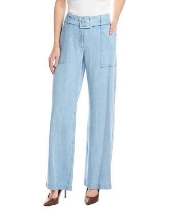 T Tahari Belted Wide Leg Pant