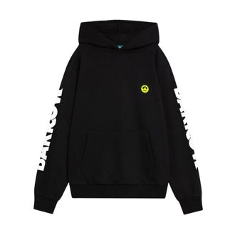 Barrow Hoodies, male, Black, Size: XS Felpa con cappuccio
