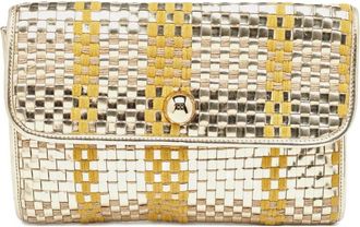 Kate Spade New York Clutch Intrecciato - Argento