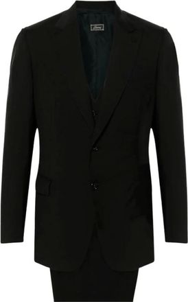 Brioni abito monopetto nero - - Suits - Uomo - Nero - L